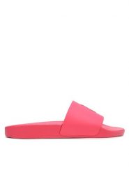 Polo Ralph Lauren Klapki Polo Slide 809892945003 Różowy. Czerwone klapki Polo Ralph Lauren, bez wzorów, z tworzywa sztucznego, bez obcasa, bez zapięcia. Za 299.99 zł.