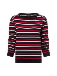 Franco Callegari Bluza Kobiety Bawełna czarny|czerwony, XL. Czarne bluzy bez kaptura Franco Callegari, xl, bez wzorów, z bawełny, bez kaptura. Za 199.95 zł.