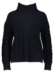 Gerry Weber Sweter w kolorze czarnym rozmiar: 44. Czarne swetry Gerry Weber, bez wzorów, ze splotem, bez ramiączek. Za 189.29 zł.
