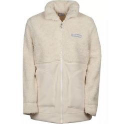 Polarowy sweter damski Columbia Winter Pass Sherpa Long Full Zip. Czerwone swetry Columbia, s, bez wzorów, z polaru, sportowe, bez ramiączek. Za 499.00 zł.