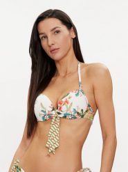 Liu Jo Góra od bikini VA4046 J6448 Biały. Białe bikini Liu Jo, bez wzorów, z syntetyku. Za 449.99 zł.