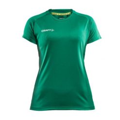 Koszulka sportowa damska Craft 1910143651000. Zielone t-shirty sportowe Craft, xl, bez wzorów, z poliesteru, bez ramiączek, do biegania. Za 181.00 zł.