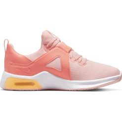 Buty Nike Air Max Bella Tr 5 W DD9285-600 różowe. Czerwone buty treningowe Nike, bez wzorów, z materiału, bez zapięcia, na fitness i siłownię, nike air max. Za 722.66 zł.