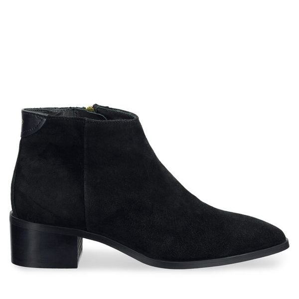 Botki Gant. Czarne botki Gant, bez wzorów, bez obcasa, na słupku, bez zapięcia. Za 679.99 zł.