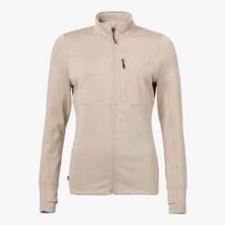 Bluza polarowa Wędrówki damska Swedemount Trondheim Midlayer Full Zip. Brązowe bluzy bez kaptura SWEDEMOUNT, na zimę, bez wzorów, z polaru, bez kaptura, narciarskie. Za 199.99 zł.