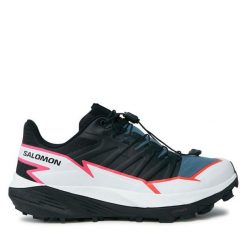 Buty do biegania Salomon. Czarne buty do biegania Salomon, bez wzorów, bez zapięcia, do biegania. Za 409.99 zł.