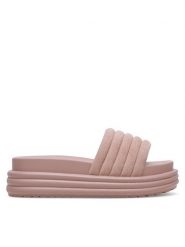 JENNY Klapki WFA2747-1 Różowy. Czerwone klapki Jenny, bez wzorów, z materiału, bez obcasa, bez zapięcia. Za 79.99 zł.