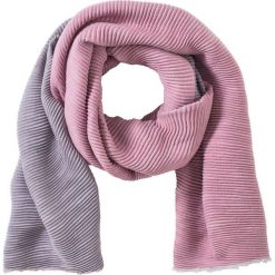 Szal dwustronny plisowany bonprix czerwono-jasnoszary melanż. Szaliki i kominy marki bonprix. Za 59.99 zł.