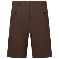Spodenki Damskie Jocelyn DLX Cargo Shorts. Czarne szorty Trespass, bez wzorów, sportowe. Za 234.99 zł.