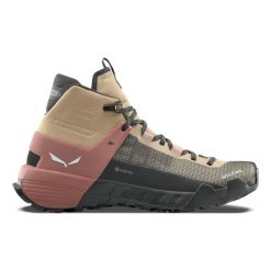 Damskie buty trekkingowe Salewa Wildfire NXT Mid GTX. Brązowe buty trekkingowe Salewa, z gore-texu, bez zapięcia. Za 839.00 zł.