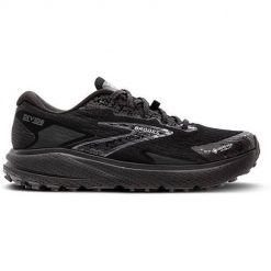 Buty Do Biegania Brooks Divide 5 Gtx Damskie. Czarne buty do biegania Brooks, bez wzorów, z materiału, bez zapięcia, do biegania. Za 764.00 zł.