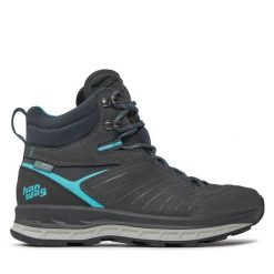 Trekkingi Hanwag. Niebieskie buty trekkingowe Hanwag, bez wzorów, bez zapięcia, trekkingowe. Za 999.99 zł.