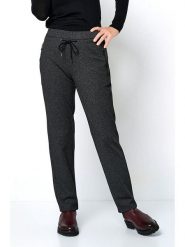 Rosner Spodnie w kolorze antracytowym rozmiar: 46. Czarne spodnie materiałowe Rosner, bez wzorów, z materiału, z podwyższonym stanem. Za 173.99 zł.