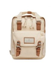 Doughnut Plecak Macaroon Mini D124OC-0011-F Beżowy. Brązowe plecaki Doughnut, bez wzorów, z materiału, bez dodatków. Za 269.99 zł.