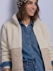 Street One Damowa kurtka z futerkiem typu teddy Kobiety beżowy, 40. Brązowe kurtki Street One, bez wzorów, eleganckie, bez kaptura. Za 499.95 zł.