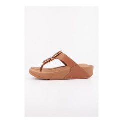 Sandały FITFLOP LULU MARBLED STONE Brązowy. Brązowe sandały FIT FLOP, bez wzorów, z syntetyku, bez obcasa, bez zapięcia. Za 454.99 zł.