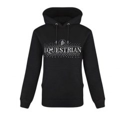 Bluza z motywem jeździeckim JD ATTACK Cindy. Brązowe bluzy z kapturem JD ATTACK, l, z aplikacjami, z bawełny, bez kaptura, do jazdy konnej. Za 229.00 zł.