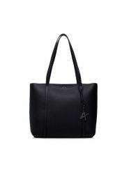 Armani Exchange Torebka 942930 CC726 28621 Czarny. Czarne torebki klasyczne Armani Exchange, bez wzorów, ze skóry, bez dodatków. Za 449.99 zł.