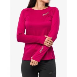 Bluza do biegania damska Inov-8 Base Elite LS. Czerwone bluzy Inov-8, xs, bez wzorów, bez kaptura, do biegania. W wyprzedaży za 239.30 zł.