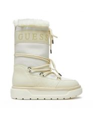 Guess Śniegowce Undelo FLFUEL ELE11 Beżowy. Brązowe śniegowce Guess, z aplikacjami, z materiału, bez zapięcia. Za 879.99 zł.