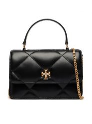 Tory Burch Torebka 158326 Czarny. Czarne torebki klasyczne Tory Burch, bez wzorów, ze skóry, bez dodatków. Za 2,024.00 zł.
