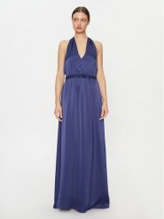 YAS Sukienka wieczorowa 26031524 Granatowy Regular Fit. Niebieskie sukienki YAS, m, bez wzorów, z syntetyku, wizytowe, bez kołnierzyka, bez ramiączek. Za 259.99 zł.