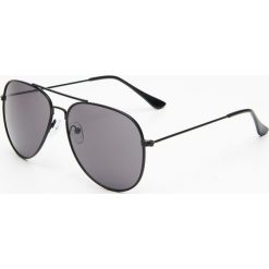 Okulary aviatorki - Czarny. Okulary przeciwsłoneczne marki Cropp. Za 29.99 zł.