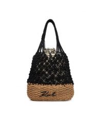 KARL LAGERFELD Torebka B2W46071 Czarny. Czarne torebki klasyczne KARL LAGERFELD, bez wzorów, z materiału, bez dodatków. Za 649.99 zł.