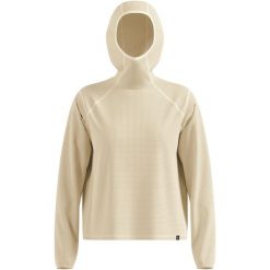 Bluza z kapturem Odlo Mid layer hoody CUBIC. Brązowe bluzy z kapturem ODLO, bez wzorów, z kapturem. Za 319.99 zł.