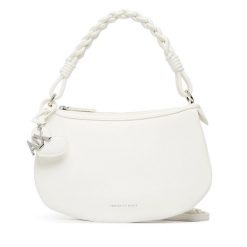 Torebka Armani Exchange. Białe torebki klasyczne Armani Exchange, bez wzorów, klasyczne, bez dodatków. Za 599.99 zł.