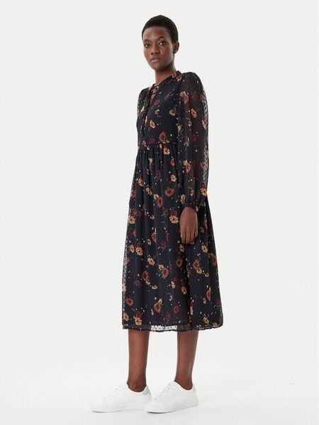 ONLY Sukienka codzienna Eliza 15355021 Czarny Regular Fit. Czarne sukienki ONLY, na co dzień, m, bez wzorów, z syntetyku, bez kołnierzyka, bez ramiączek, proste. Za 99.99 zł.