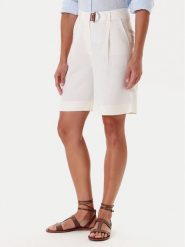 Tatuum Bermudy Kosoko T2510.160 Écru Relaxed Fit. Szorty Tatuum, bez wzorów, z materiału. Za 239.99 zł.