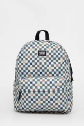 Vans plecak kolor zielony duży wzorzysty. Zielone plecaki Vans, bez wzorów, do ręki, bez dodatków. W wyprzedaży za 159.99 zł.