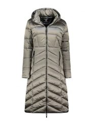 Canadian Peak Płaszcz pikowany "Blancheak" w kolorze szarym rozmiar: L. Szare płaszcze Canadian Peak, l, bez wzorów, bez kaptura. Za 245.96 zł.