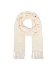 LAUREN RALPH LAUREN Szalik 454927208001 Kremowy. Białe szaliki i kominy Lauren Ralph Lauren, bez wzorów, z wełny. Za 689.99 zł.