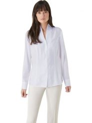 WITT WEIDEN Bluzka w kolorze białym rozmiar: 48. Białe bluzki WITT WEIDEN, bez wzorów, bez kołnierzyka, bez ramiączek. Za 78.99 zł.