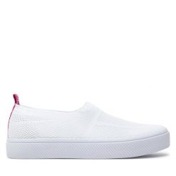 Tenisówki Big Star Shoes. Białe trampki BIG STAR SHOES, bez wzorów, retro, bez zapięcia. Za 179.99 zł.