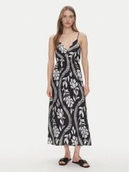 ONLY Sukienka letnia Catja 15347529 Czarny Regular Fit. Czarne sukienki ONLY, xs, bez wzorów, bez kołnierzyka, bez ramiączek. Za 209.99 zł.