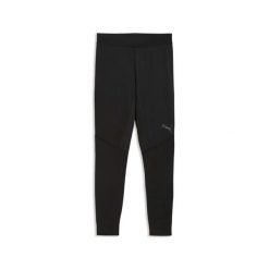 Legginsy Puma teamLIGA26. Czarne legginsy sportowe Puma, l, bez wzorów, z materiału, na fitness i siłownię. Za 240.00 zł.