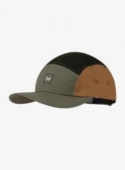 Czapka z daszkiem Buff 5 Panel Venture Cap - allvin khaki. Zielone czapki z daszkiem Buff, bez wzorów, z bawełny, klasyczne. Za 129.99 zł.