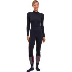 Damskie legginsy Falke Warm. Czarne legginsy Falke, bez wzorów, z dzianiny, sportowe, długie. Za 333.00 zł.
