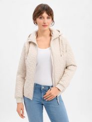 VG kurtka pikowana Kobiety Sztuczne włókno beżowy, 42. Brązowe kurtki VG, bez wzorów, z włókna, eleganckie. Za 379.95 zł.