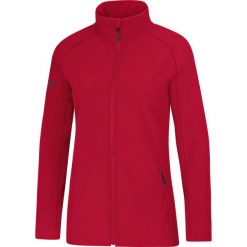 Kurtka Jako femme softshell Team. Czerwone kurtki JAKO, bez wzorów, z softshellu, bez kaptura. Za 373.60 zł.