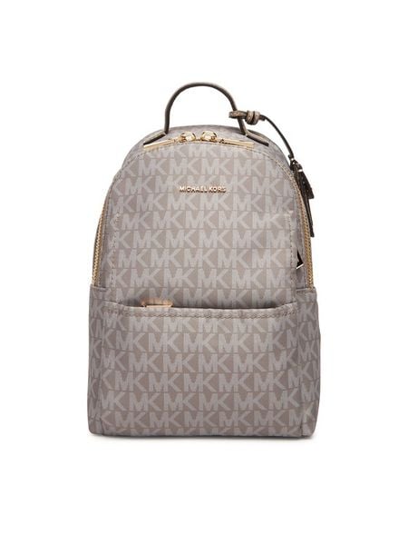 MICHAEL Michael Kors Plecak 30T5G3XB1U Beżowy. Brązowe plecaki MICHAEL Michael Kors, bez wzorów, ze skóry, bez dodatków. Za 659.99 zł.