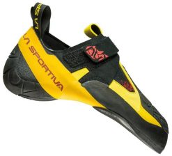 Buty trekkingowe Skwama. Czarne trekkingi La Sportiva, bez wzorów, z gumy, bez zapięcia, wspinaczkowe. Za 584.49 zł.
