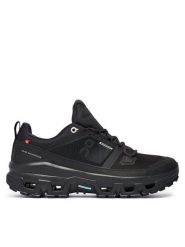 On Trekkingi Cloudrock Low Wp 3WF10141043 Czarny. Czarne buty trekkingowe On, bez wzorów, z materiału, bez zapięcia, trekkingowe. Za 854.99 zł.
