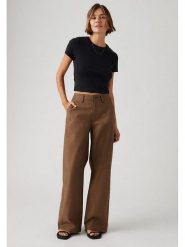 Levi's Spodnie - Comfort fit - w kolorze jasnobrązowym rozmiar: W25/L30. Brązowe spodnie materiałowe Levi's, bez wzorów, z bawełny. Za 221.88 zł.