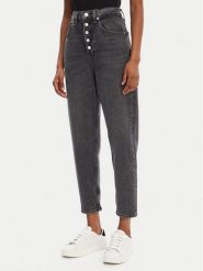Tommy Jeans Jeansy DW0DW21373 Szary Mom Fit. Szare jeansy Tommy Jeans, bez wzorów, z bawełny. Za 469.99 zł.