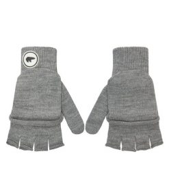 Rękawiczki Damskie Eisbär. Szare rękawiczki Eisbär, bez wzorów, z dzianiny. Za 329.99 zł.