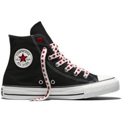 Buty sportowe Converse Chuck Taylor All Star. Czarne buty treningowe Converse, bez wzorów, bez zapięcia. Za 490.00 zł.